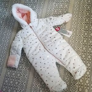 Kensie Girl Brand New Baby Girl's Snowsuit